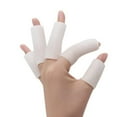 thumbnail image 1 of 10pcs Silicone Toe Finger Caps Covers Sleeves Tubes - Skin Color, 5cm, 1 of 10