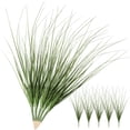 thumbnail image 1 of Raindrops Realistic Artificial Grass Mat Green for Indoor Plant Decoration and Party Celebrations, 1 of 5