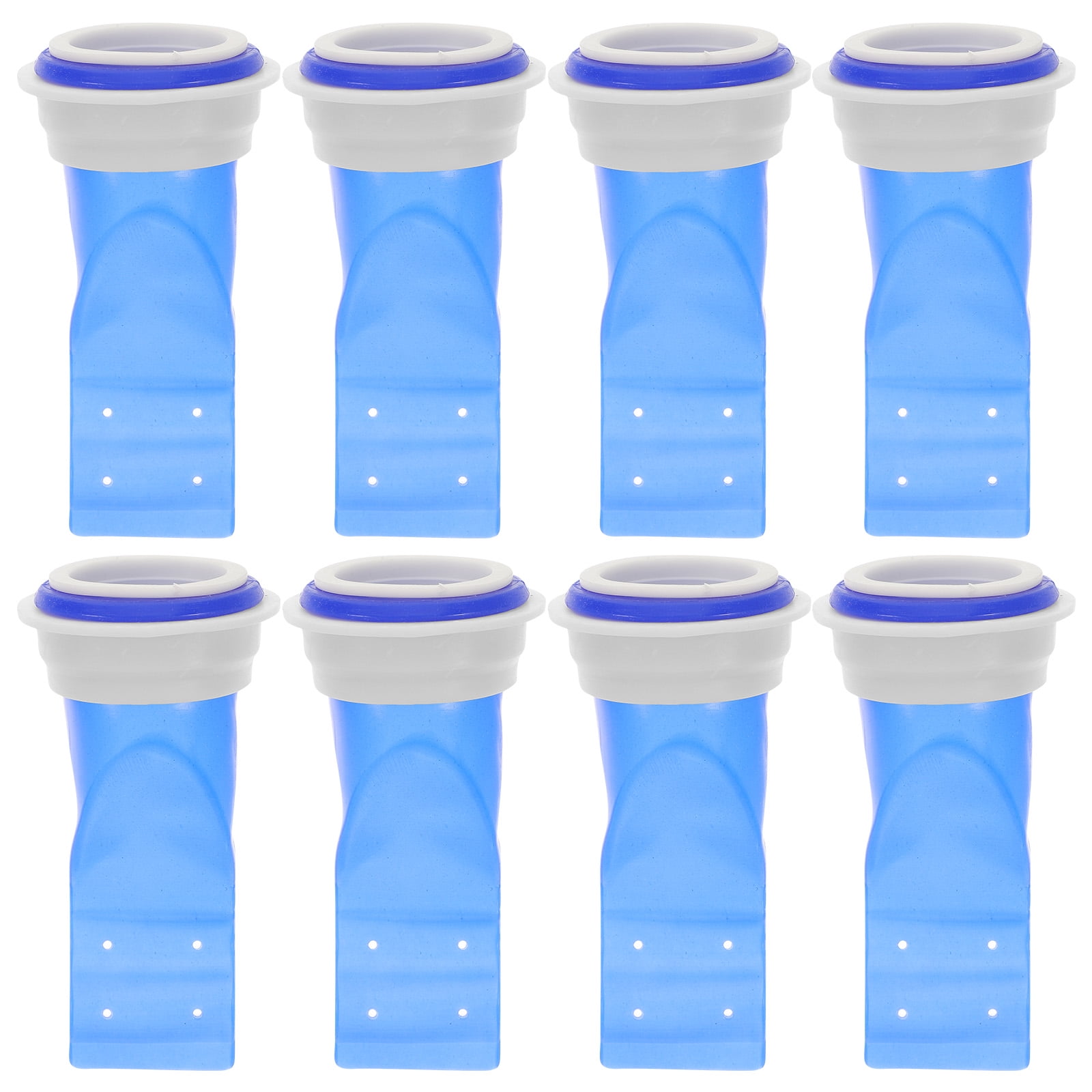 10pcs Sink Floor Drain Backflow Preventer Silicone One Way Sewer Core