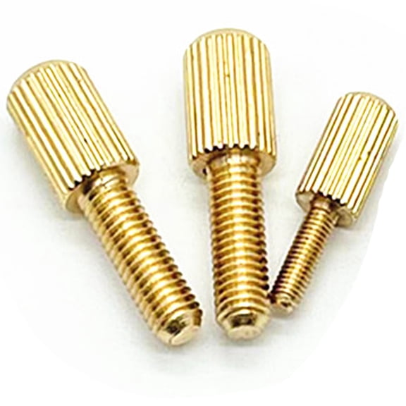 (10pcs) Small Head Hand-tightened Copper Screws M5x10mm