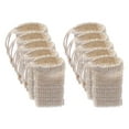 thumbnail image 1 of 10pcs Soap Bag Bar Soap Pouch Sisal Soap Saver Bags Mesh with Drawstring for Exfoliating Shower Scrubber Bath Massaging, 1 of 11