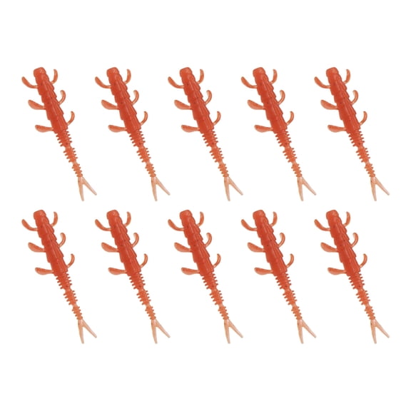 10pcs Soft Baits for Trout Swimbaits Fishing Lures Split Tail Lures Fishing Tackle Artificial Baits