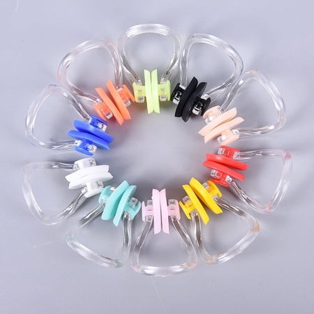 10pcs Soft Silicone Swimming Nose Clip Comfortable Diving Surfing Swim Clips