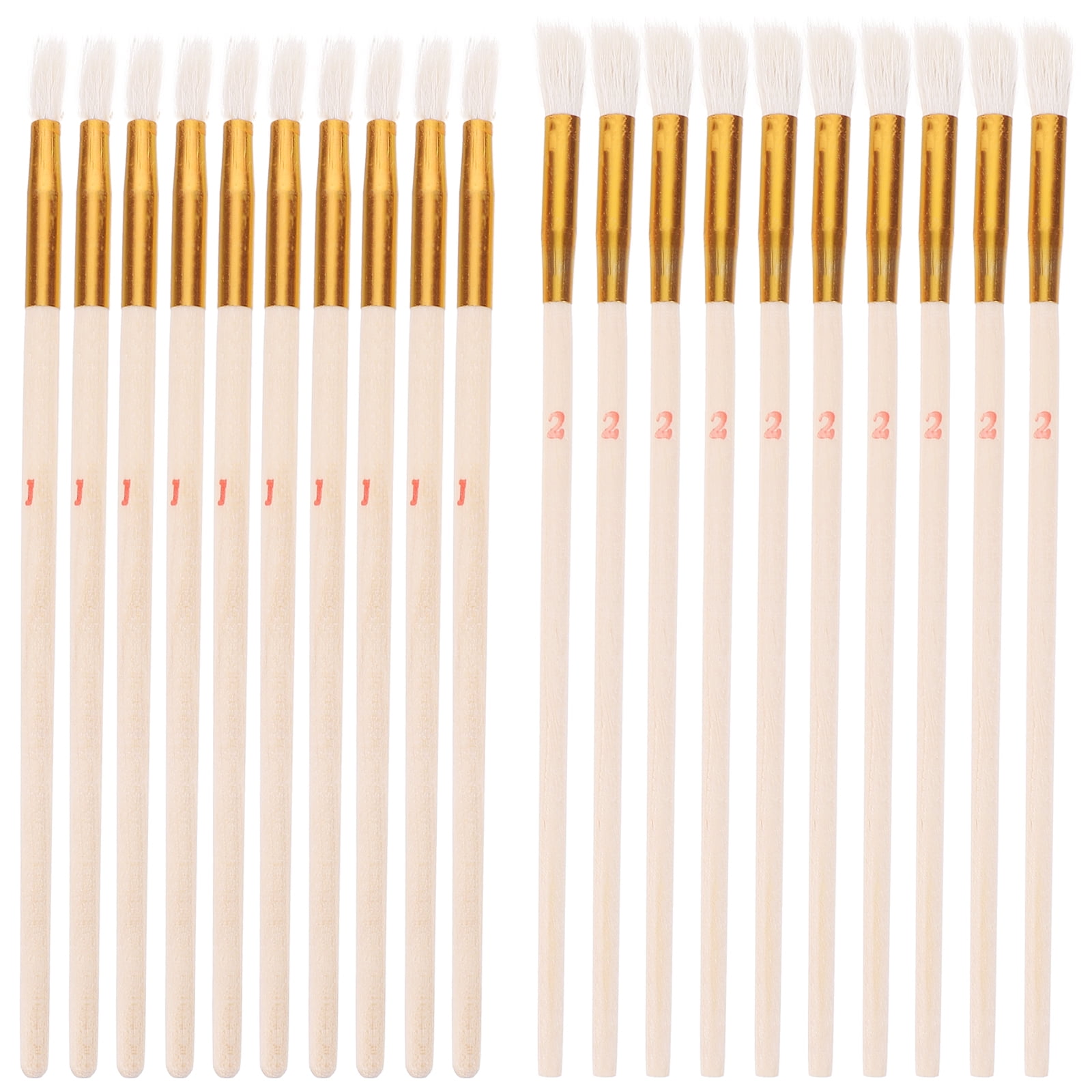 Pollinating Brushes 10pcs Soft Wool Pollination Brush for Hand Pollination in Gardens with ...