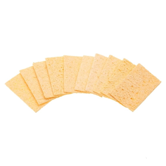 MOMOJIA 10pcs Soldering Iron Cleaning Sponge High Temperature Resistant Accessories