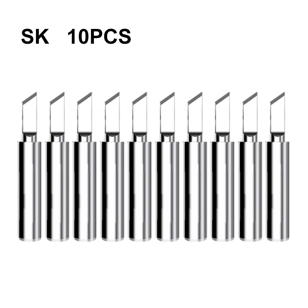 Lot De 10 Pointes De Fer à Souder 900M-T - Pour Stations 936, 937, 938, 969, 8586, 852D - Cuivre Plaqué