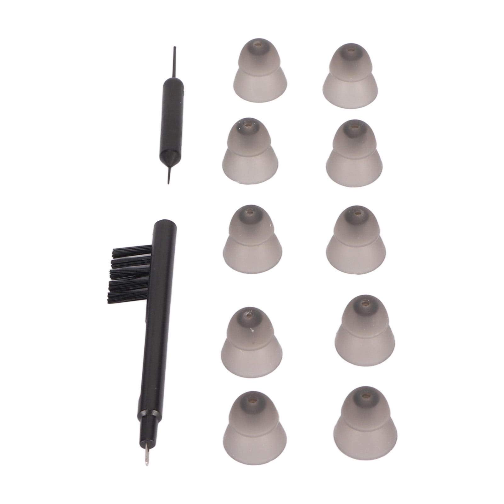 10pcs Sound Aid Replacement Domes, Double Layers Sound Earbud Tips