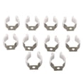 thumbnail image 1 of 10pcs Spring Terry Clips Clamp Pipes 10/12/16/19/25/28mm Bases Tool Clips Heavy Duty Pipes Clamps Holders Tubes Fixing Clips, 1 of 11