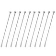 10pcs Stainless Steel Coffee Beverage Stirrers Stir Cocktail Drink