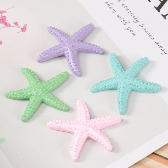 LITINKIMI 10Pcs Realistic Resin Star Decoration for Aquarium Fish Tank Display