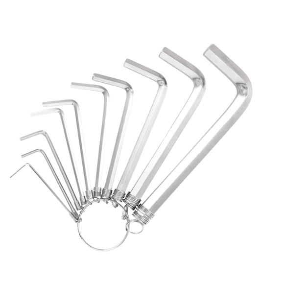 10pcs Steel Hexagon Hex End Allen Key Wrench Bike Bicycle Repair Set Kit Tool