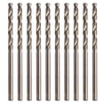 thumbnail image 1 of 10pcs Steel Mini Drill Bits, High Speed Steel for Nonferrous Metal Drilling Hole, 1 of 9