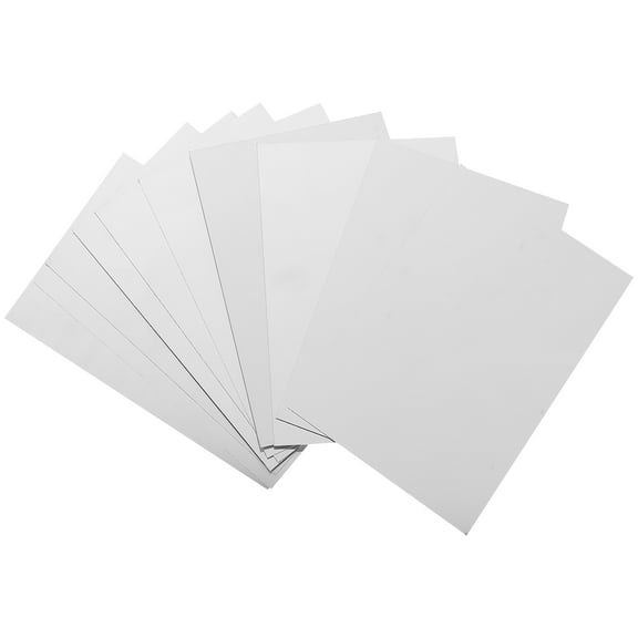 10pcs Sublimation Aluminum Alloy Metal Blanks Metal Sublimation Blank Sheets