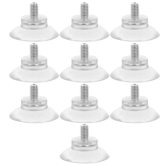 Raindrops 10pcs Suction Cup with Thread Hook Holder Universal Replacing Tools for Automotive Glass Windshield Sunshade Screen