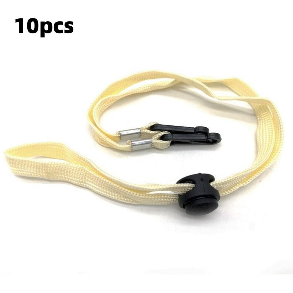 10pcs Sun Hat Removable Hat Wind Rope Nylon Anti-lost 70cm Hat Chain ...
