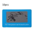 thumbnail image 1 of 10pcs Sunglasses Polarized Test Card Shade Test Your Sunglasses Polarized Lens, 1 of 6