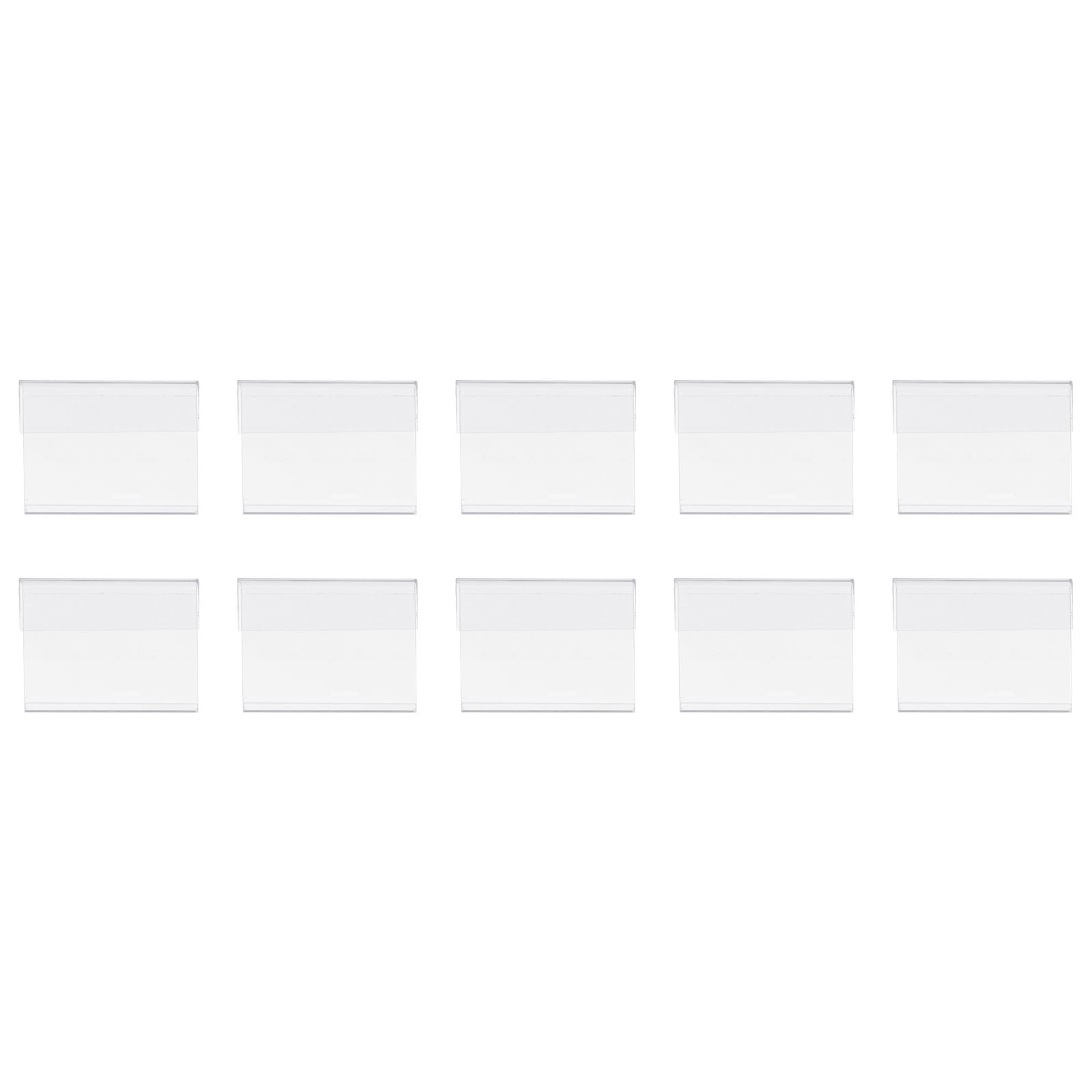10pcs Supermarket Price Label Price Display Holder Plastic Price Tag