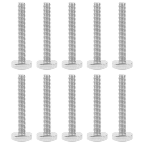 10pcs T Track Bolt M6x45 Stainless Steel T Slot Bolt T-slot Sliding Bolt Supply