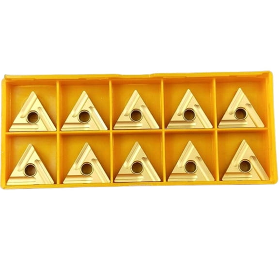 10pcs TNMG160404R-ES TNMG331 Lathe Insert Cutting Tool Carbide Turning Blade For Steel Turning Inserts CNC, Metalworking Manufac