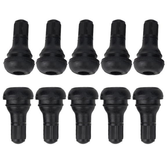 10pcs TR412 Tubeless Tire Valve Stems for Stubby for ATV, Lawn Mower, Etc.