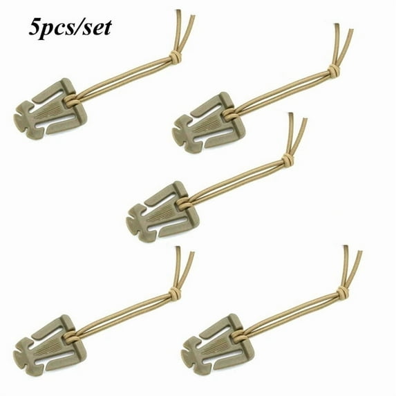 10pcs Tactical Gear Clips for Backpack Straps MOLLE Web Dominators