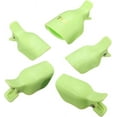 thumbnail image 1 of 10pcs Toenail Clips Nail Art Caps Soak Off UV Gel Clamp Remover Beauty Tool (Green), 1 of 1