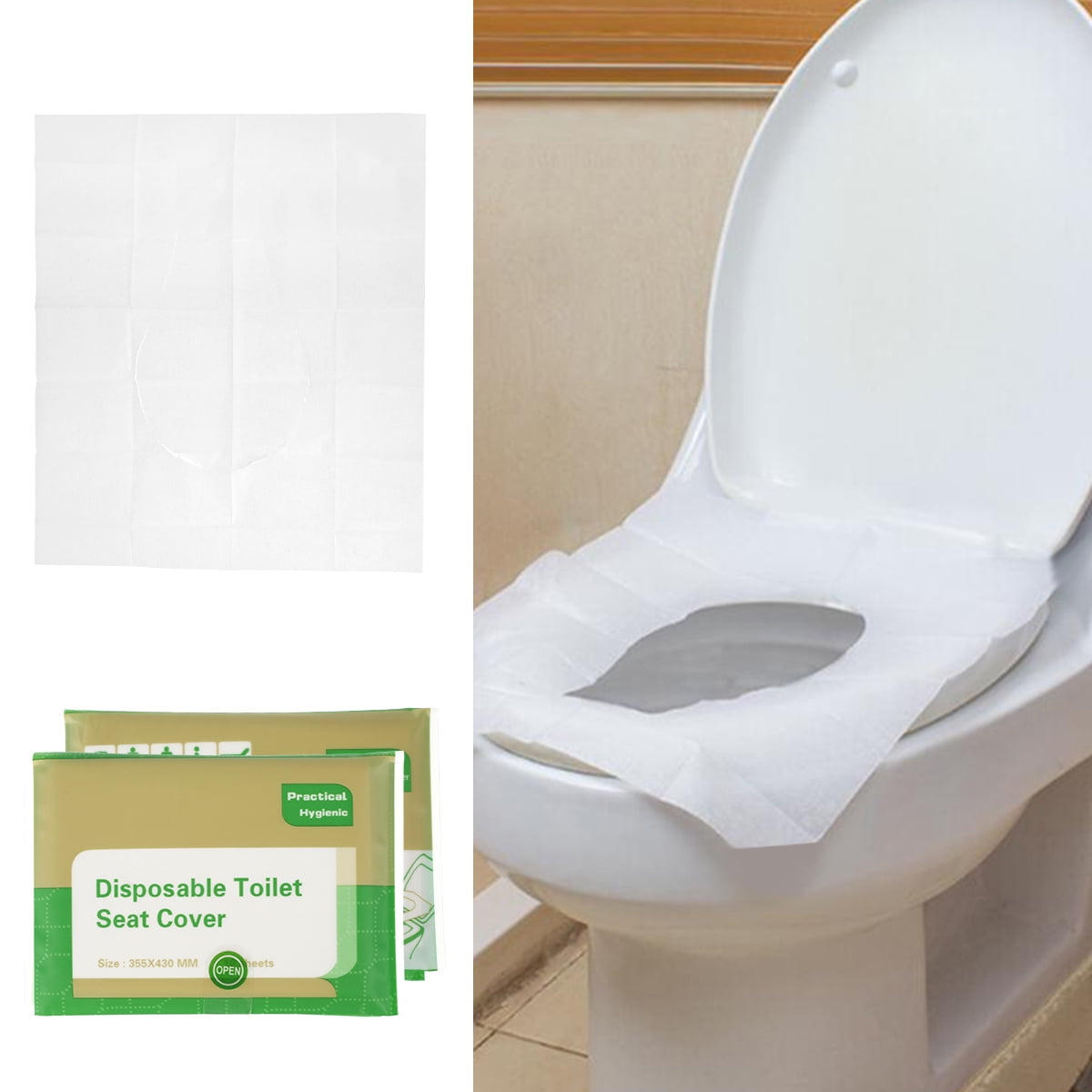 10pcs Toilet Seat Paper Cover Portable Toilet Paper Pad Healthy Potty Seat  Paper Cover Clean and Comfortable Toilet Seat Cover Mat Bathroom Sanitary