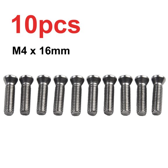 10pcs Torx Screws For Lathe Tools With Carbide Inserts M2 M2.5 M3 M3.5 M5 Replacement Household Office CNC Lathe Tools Parts