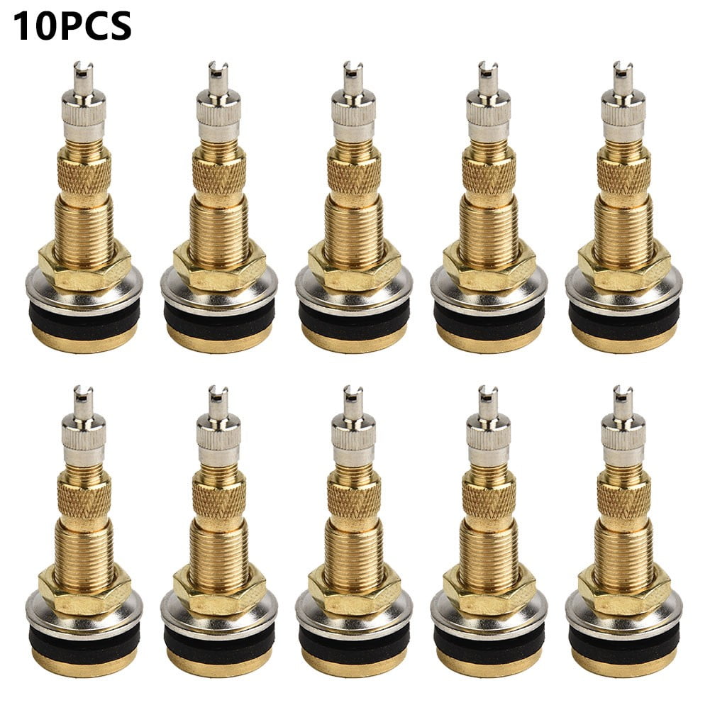 LELUX Lot De 10 Valves En Métal Avec Base En