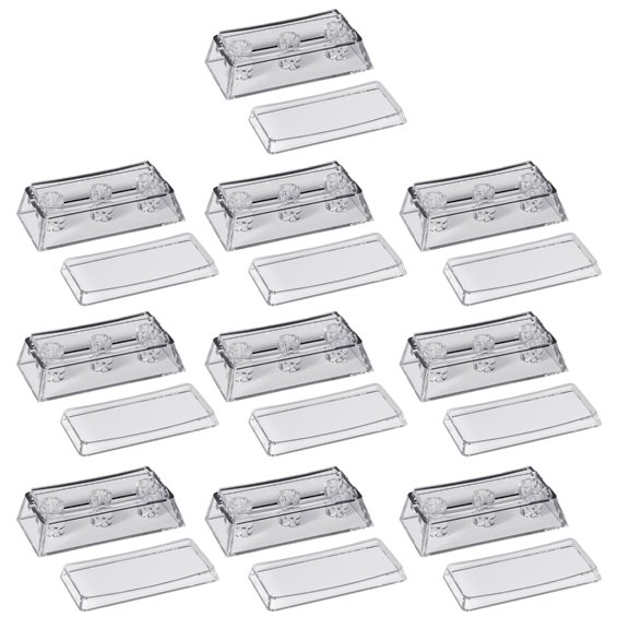 10pcs Transparency Keycaps Long Time Use Wear Resistance For Backlight Mechanical Keyboards