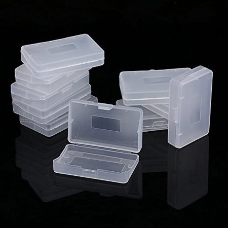 10pcs Transparent Anti Dust Cover Cartridge Game Case Box for Nintendo Game Boy Advance GBA Protective Holder Storage Solution Box