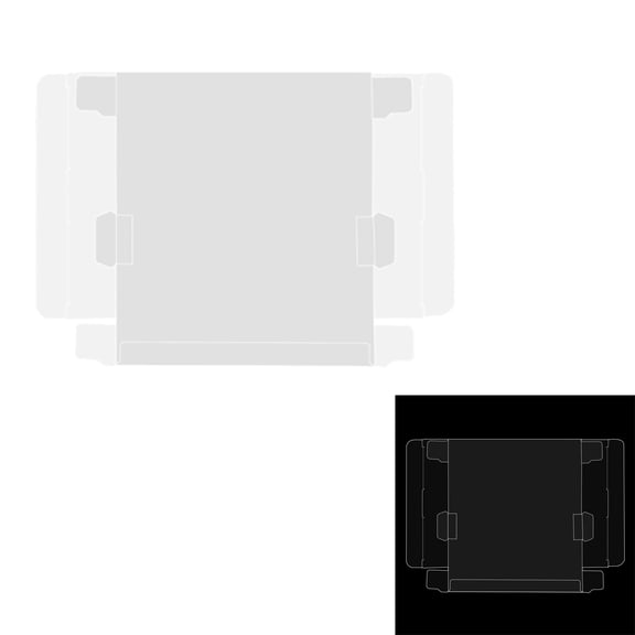 10pcs Transparent Cartridge Cover Protector Case Game Boy GBA Boxed Game Moistureproof Visual Environmental Security Lock Applicable Cartridge
