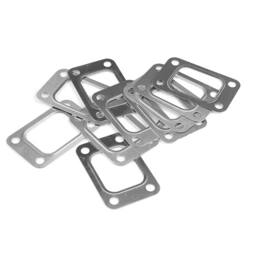 10pcs Turbo Turbine Exhaust Inlet Stainless Steel Manifold Flange Gasket T25 T28
