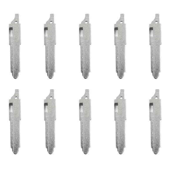 10pcs Uncut Alternative Remote FOB Key Insert Blank Blade for Mazda 6