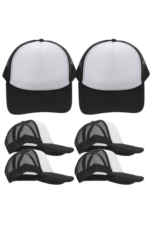 10pcs Unisex Outdoor Hat Diy Sublimation Cap Blank Heat Transfer Diy Baseball Hat Sports Cap