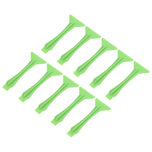 10pcs Universal Plastic Stick Spudger Crowbar Double Head Pry Opening Tools for Cellphone Mobile Phone Tablet, Green
