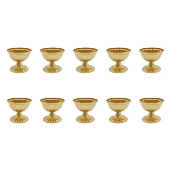 10pcs Vase Wedding Flower Vase For Party Christmas Home Metal Table Decor Vase