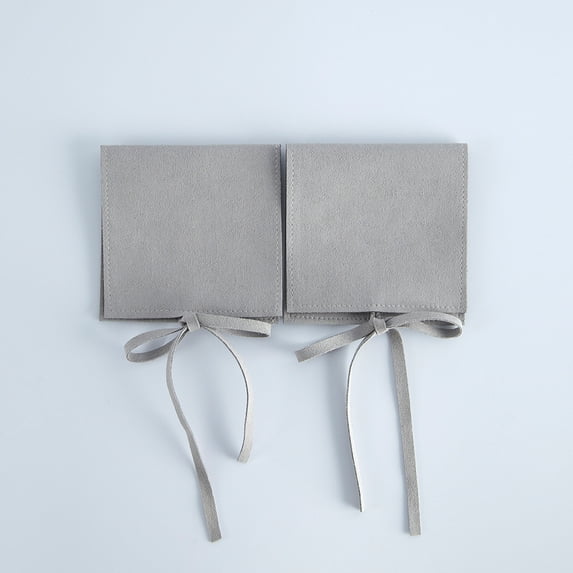 10pcs Velvet Jewelry Packaging Pouches Chic Wedding Favor Bags Cream microfiber Cosmetic Bags Product Package Wedding Gift Bag 10pcs 8X8 cm