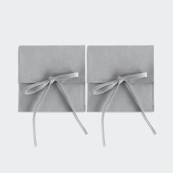 10pcs Velvet Jewelry Packaging Pouches Chic Wedding Favor Bags Cream microfiber Cosmetic Bags Product Package Wedding Gift Bag 10pcs 9X9 cm