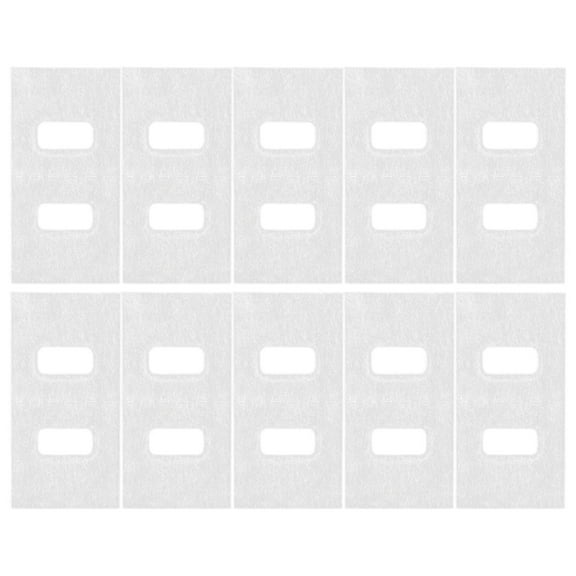 10pcs Vertical Blinds Replacement Slats Repair set Clear Fixing Tabs for Window