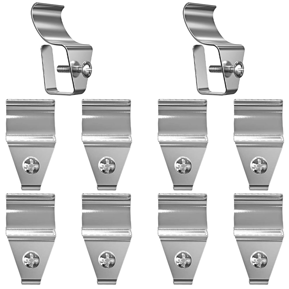 10pcs Vinyl Siding Hook Punch Free Hanging Hook Vinyl Siding Clip Siding Hanger