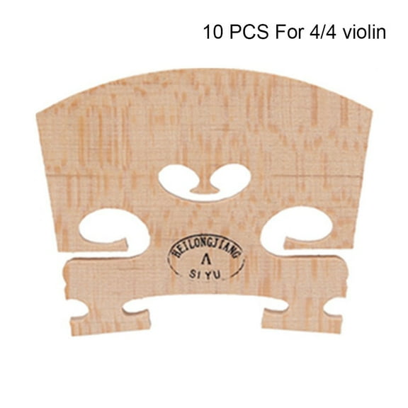 10pcs Violin Bridge Regular Type 4/4 1/8 1/4 3/4 1/2 Violin Accessories