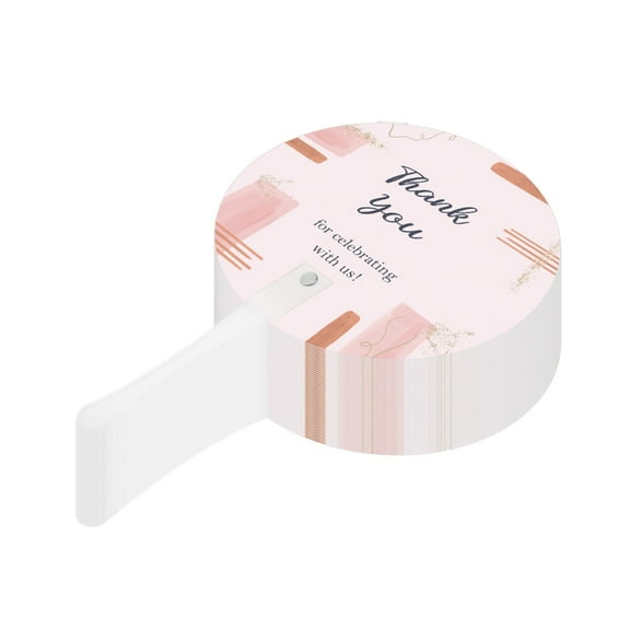 10pcs Wedding Hand Fans With Grateful Words Perfect For Guests At Ceremonies Parties And Birthdays