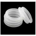 thumbnail image 1 of 10pcs White rubber sealing ring M17x5mm, 1 of 5