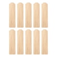 thumbnail image 1 of 10pcs Wood Blank Bookmarks Unfinished Tags for Creative Wooden Craft Projects, 1 of 6