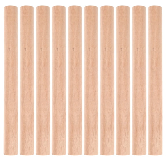OUNONA Natural Wood Dowels Beige Crafting Supplies for Projects Home Decor and Woodworking