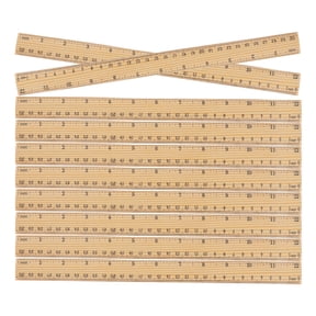 Wood Wall Ruler Wood Rulers for Office and School Use