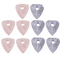 10pcs Wool Felt Material Guitar Pick Bass Guitar Plectrum Ukulele