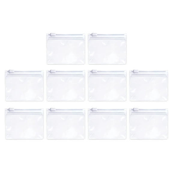 10pcs Zippered Pills Bags For Travel Convenient And Safe Storage Solution For Daily And Tablets