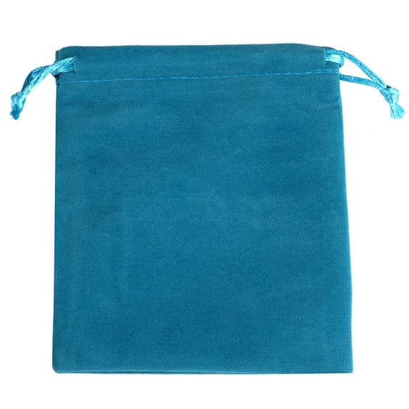 10pcs/lot 5x7 7x9 10x12 12x15cm Velvet Jewelry Bags Wedding Packaging Party High Quality Drawstring Packing Gift Bags & Pouches 1peacock blue 7x9cm